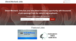 Desktop Screenshot of dieselmechanicjobs.com
